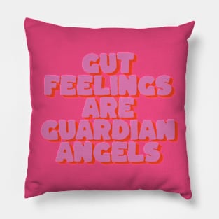 Trust Your Gut: A Motivational Saying for Intuitive Living Pillow