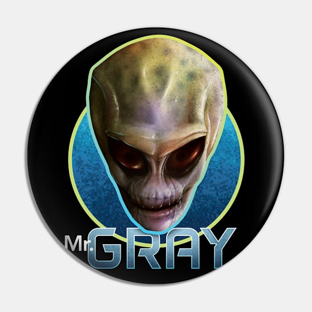 Mr. Gray Pin by Rosado