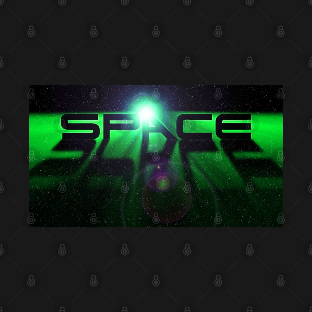 Space Design - Green by The Black Panther