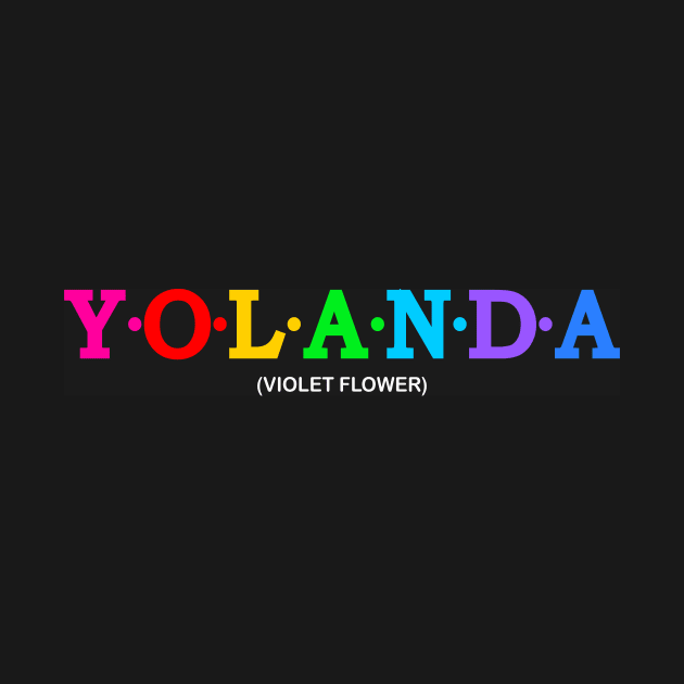 Yolanda - Violet Flower by Koolstudio