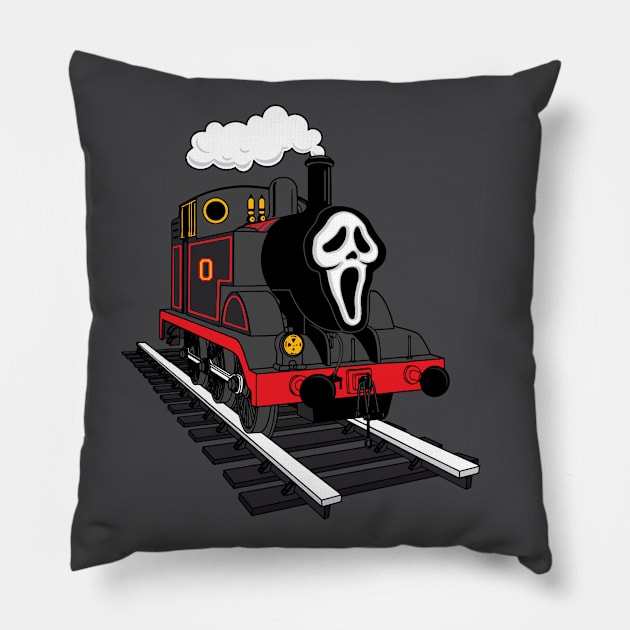 Screamtrain Pillow by Daletheskater