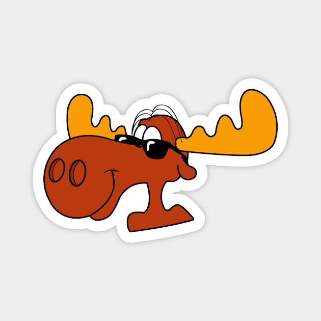 Cool Bullwinkle Magnet by LuisP96