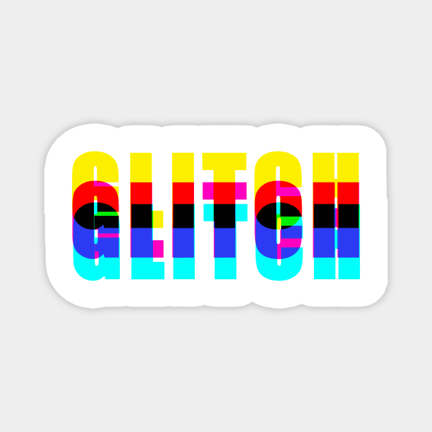 Glitch Effect Magnet by Salty Pretzel