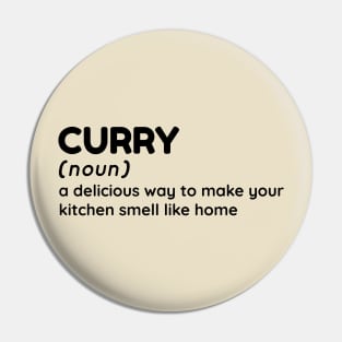 Curry - Funny Definition #3 Pin