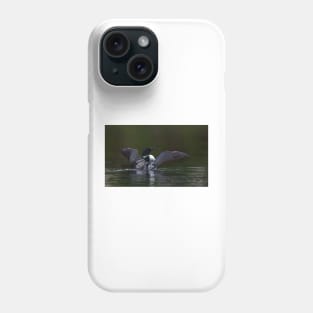 Common loon - Wilson Lake Phone Case