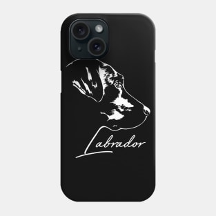 Funny Labrador Retriever dog portrait lab mom Phone Case