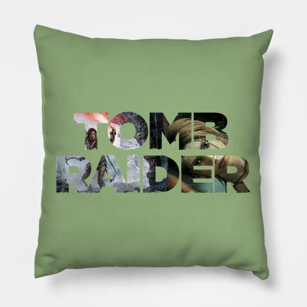 Lara Croft Pillow by ZNEVA