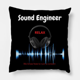 Sound Engineer Pillow