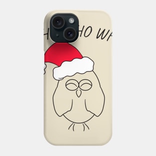 Santa Owl Phone Case