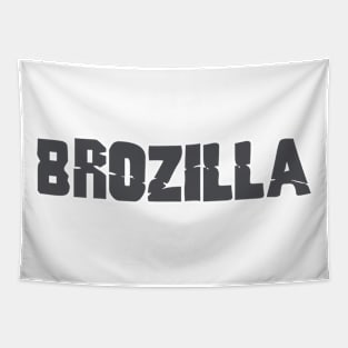 BROZILLA#1 (vintage blk) Tapestry