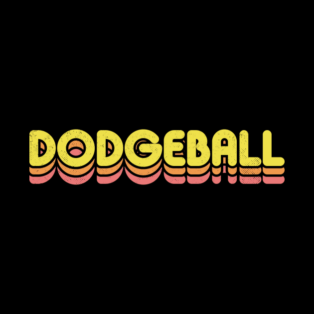 Retro Dodgeball by rojakdesigns