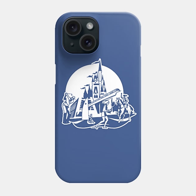 Wonderful World of Vacation Dark Phone Case by MikeSolava