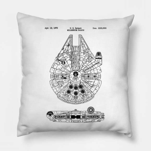 millenium falcon pillow