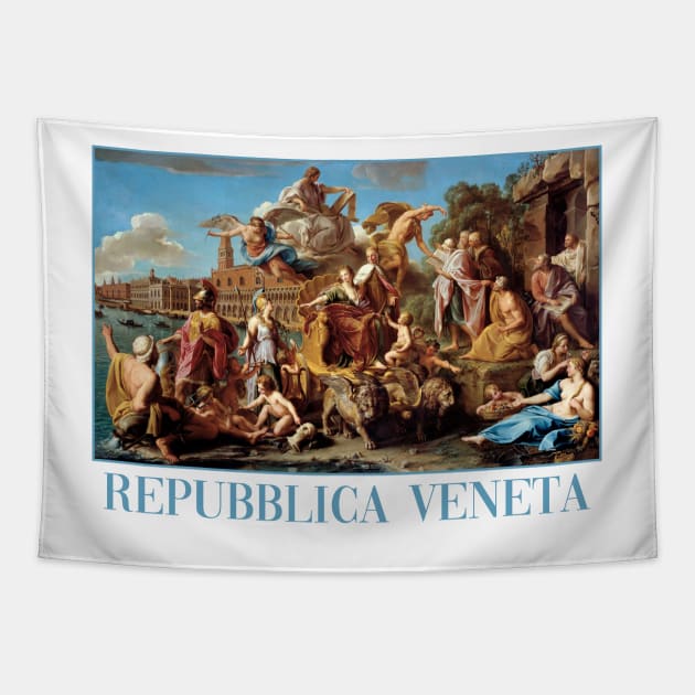 The Triumph of Venice by Batoni Tapestry by academic-art