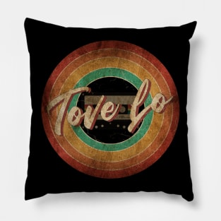 Tove Lo Vintage Circle Art Pillow