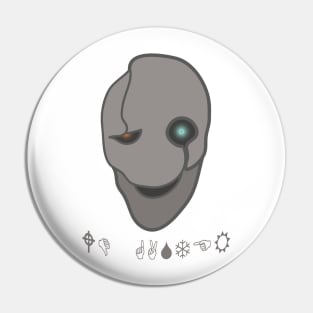 W.D. Gaster (Undertale) Pin