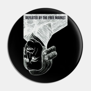 Defeated by the Free Market • Adam Smith Pin