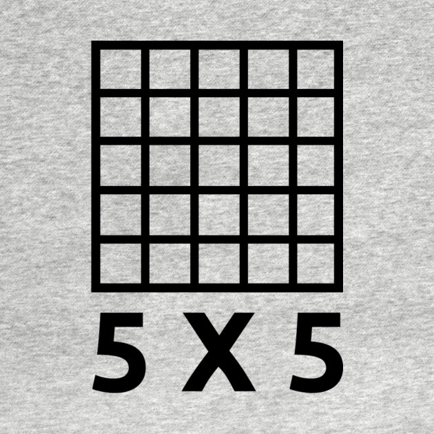 Discover 5x5 - Rubiks Cube - T-Shirt