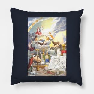 Visual Survey of the World's Major Religions Pillow