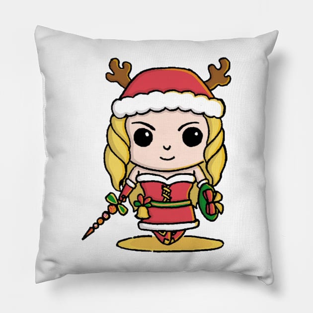 FREYA CHRISTMAS Pillow by PNKid