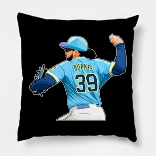 Corbin Burnes #39 Pitches Pillow