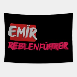 Emir reblenfuhrer tshirt design Tapestry