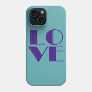 Love with Hearts Phone Case