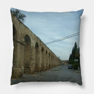 Roman Aqueduct Pillow