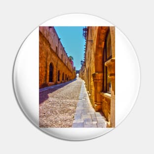 Cobbled street Pin