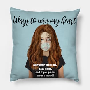 Ways to win my heart Pillow