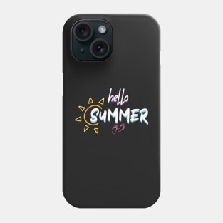 goodbye school hello summer vibes Phone Case