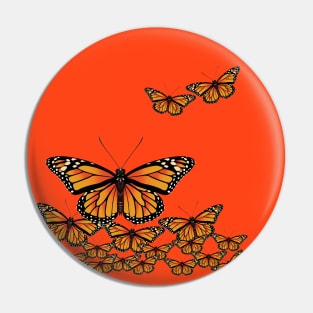 Monarch Butterflies Assemble! Pin