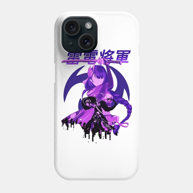 The Best Of Raiden Shogun Phone Case by K Vision TM