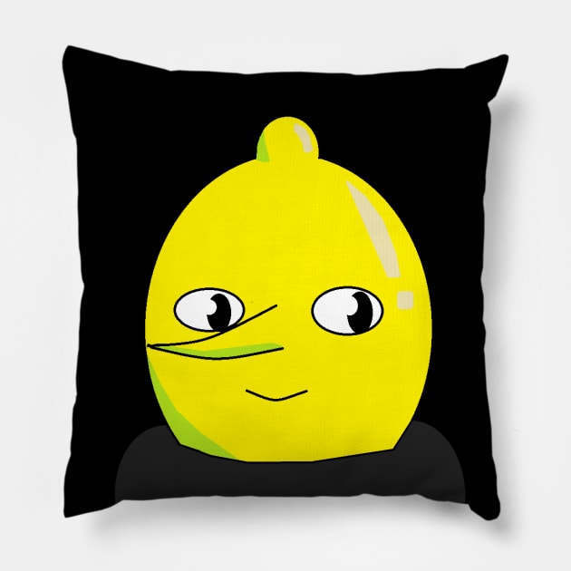 Cute Little LemonGrab Pillow by Velasicci66