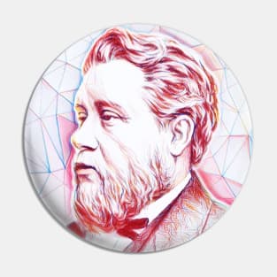 Charles Spurgeon Portrait | Charles Spurgeon Artwork | Line Art Pin