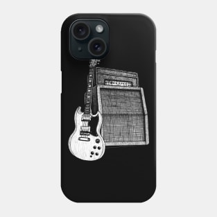 Rock guitar Phone Case