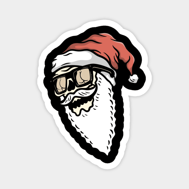 HAPPY chrismast, Noel Magnet by gggraphicdesignnn