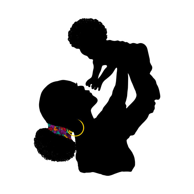 African Woman with Child, Mama Africa by alzo