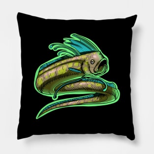 Regalecidae Rad sea serpent dragon design color variant B Pillow