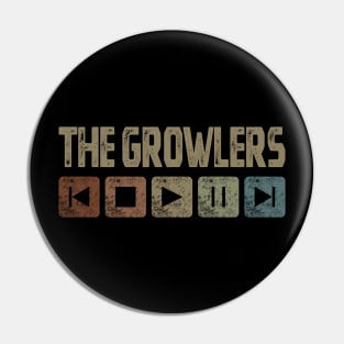 The Growlers Control Button Pin