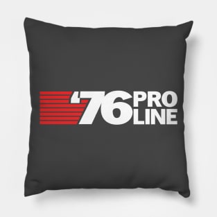 '76 Pro Line - red/white logo Pillow