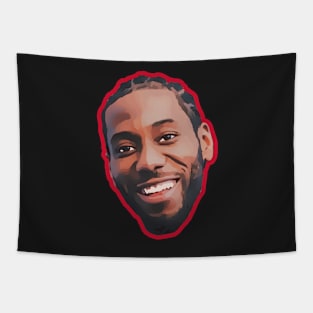 Kahwi Leonard Rare Smiling Face Tapestry