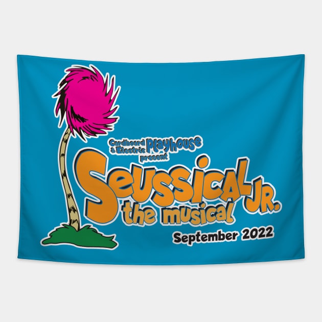 Cardboard Playhouse Seussical the Musical Jr. Tapestry by cardboardplayhouse