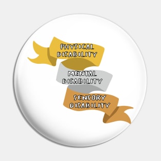 Disability pride Pin