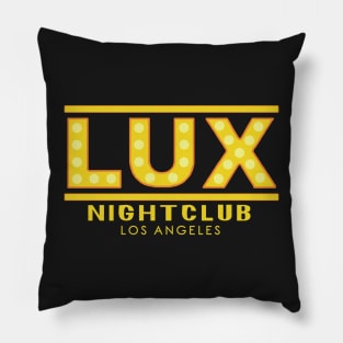 Lucifer Lux Los Angeles Nightclub Dance Girls LA Star Pillow