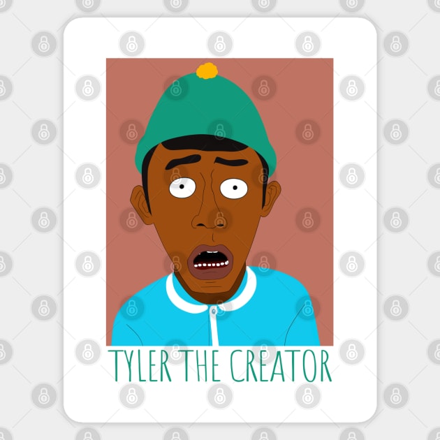 tyler the creator style pop art - Tyler The Creator - Sticker