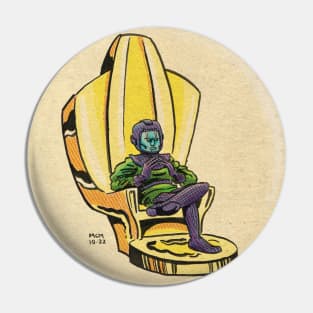 31st Century Warlord Pin