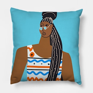 Black girl Pillow