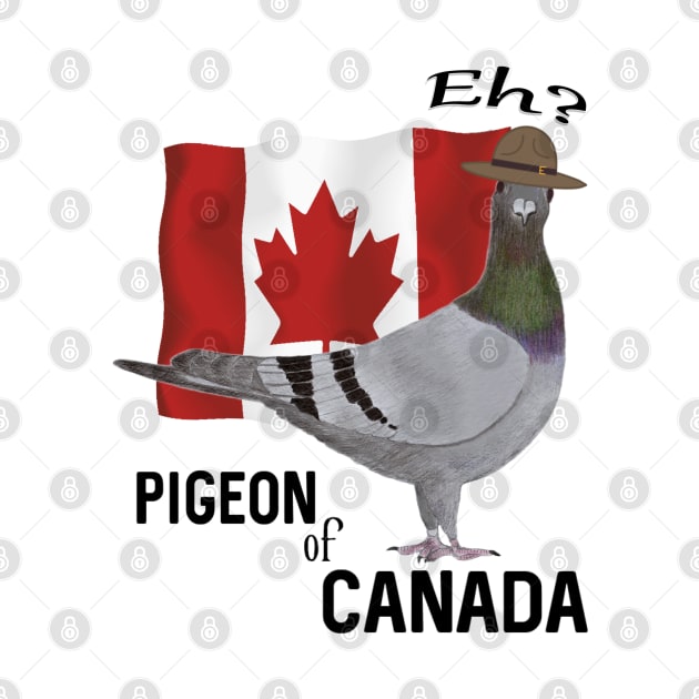 Pigeon of Canada by KC Morcom aka KCM Gems n Bling aka KCM Inspirations