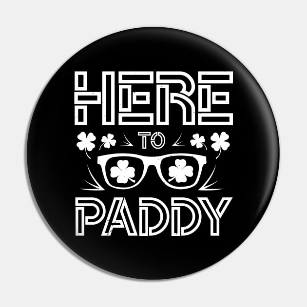 Here To Paddy Pin by monstercute